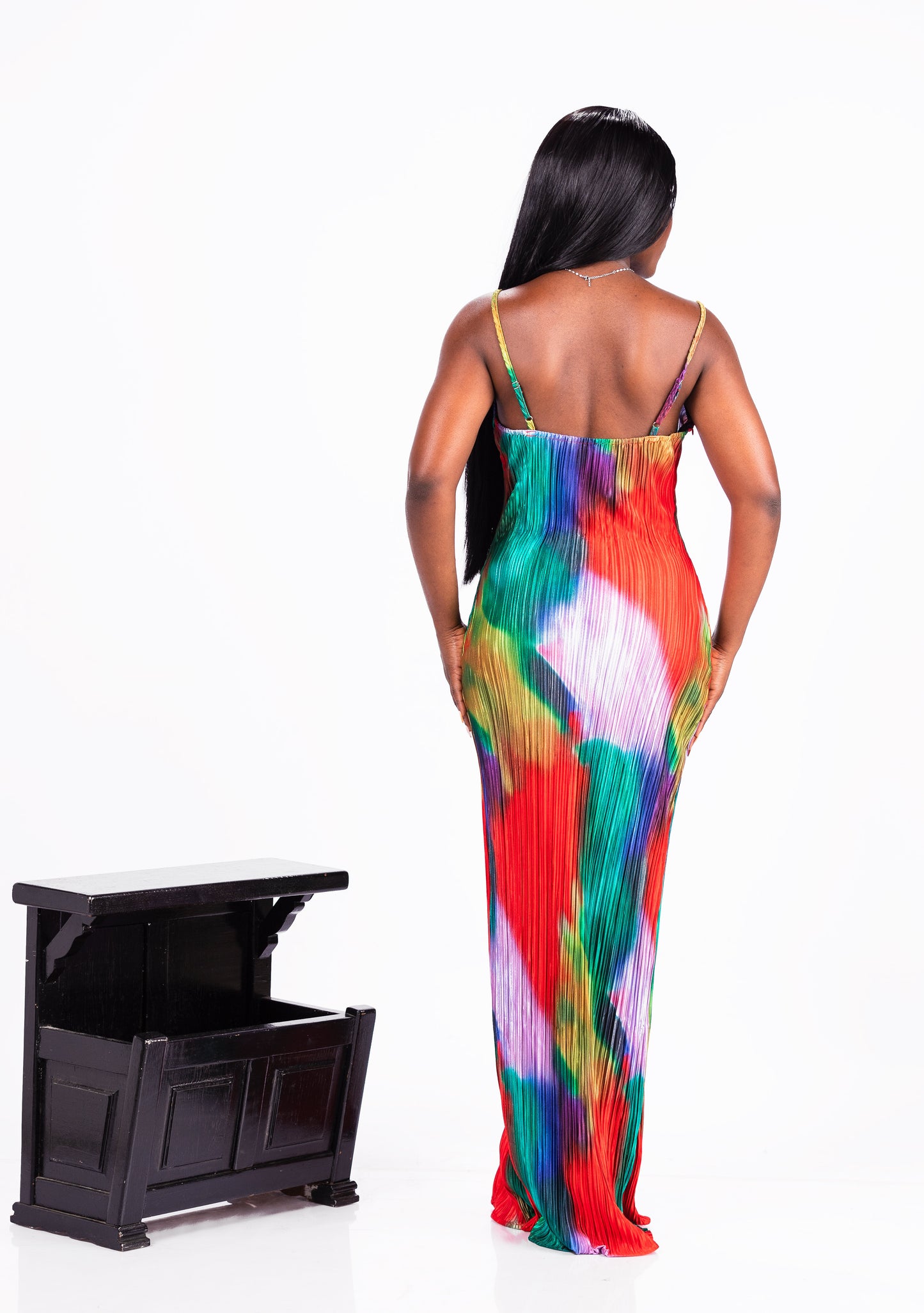 Multicolor maxi dress