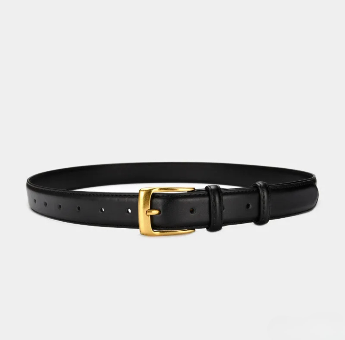 Leather belt