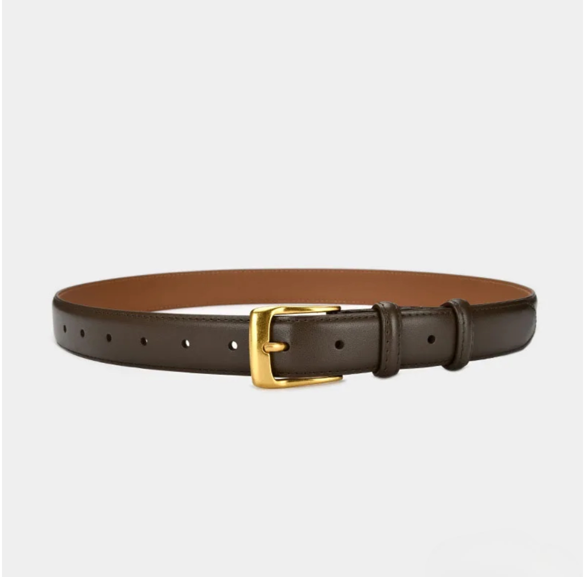 Leather belt